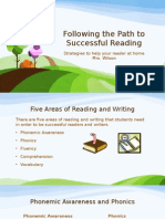 Following The Path To Successful Reading - Power Point Presentation