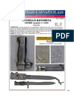 Cuchillo Bayoneta Cetme 1969 Armada