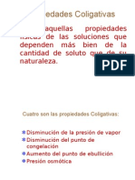 Propiedades Coligativas