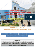 CLASE 3 Funciones Del Farmacéutico Clínico Base Datos