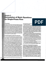 Formulation of Basic Equations For Single-Phase Flow PDF