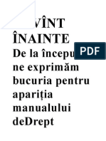 Cuvînt Înainte