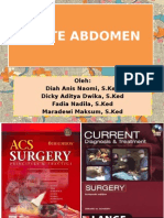 Referat Acute Abdomen