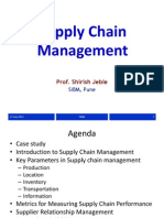 Supply Chain Management - Post Training Reference