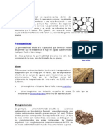 Porosidad y permeabilidad de las rocas