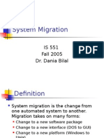 System Migration