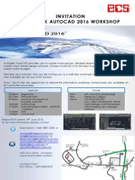 AutoCAD 2016 Workshop Invitation PJ - June 2015 ECS