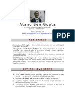 Atanu CV