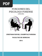 Funciones Del Psicologo Forense PDF