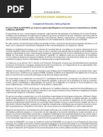 Decreto 7.2014 de Plurilingüismo CLM