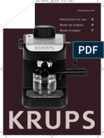 Krups Espresso Machine Tips