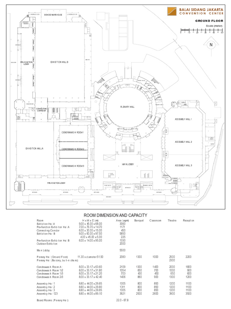 JCC Layout and Room Capacities | PDF | Home & Garden | Computers