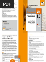 Download EYHR 2015 FlyerEuropean Yearbook on Human Rights 2015 by eiucmarta SN269336377 doc pdf