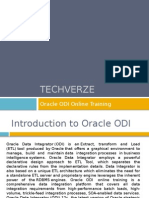 Oracle ODI Online Training
