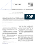 Development of A Monitoring and Control Platform For PLC-based Applications