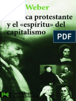 Weber, Max - La Ética Protestante y El Espíritu Del Capitalismo (Alianza)