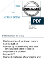 Leadershipship of Carlos Ghosn in Nissan Motor