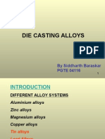 Die Casting Alloys