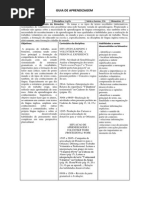 3 ano A  - Guia de Aprendizagem - 2º bimestre