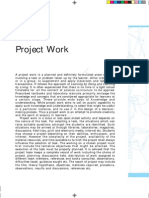 Project Work: © Ncert Not To Be Republished