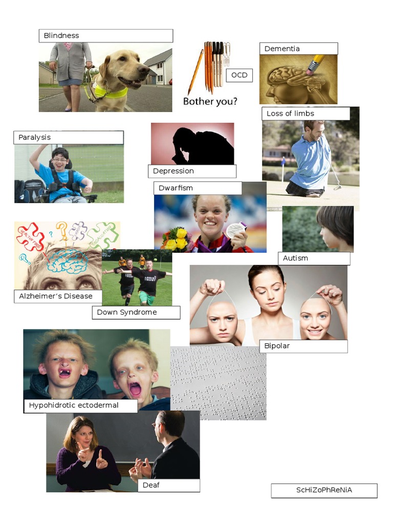 Common Disabilities and Disorders Explained | PDF