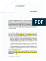 O Que É Um Dispositivo - Agamben