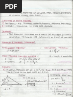 Solid Mensuration Part 1