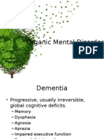 Organic Mental Disorders: Dementia, Alzheimer's, Vascular Dementia