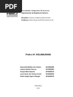  Solubilidade 