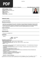 Catho Online_ Currículo Profissional