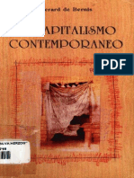 El Capitalismo Contemporaneo - Gerard de Bernis