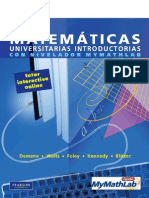 Matemáticas Universitarias Introductorias Con Nivelado