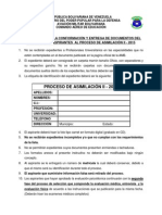 Proceso de Asimilación en La Aviación 2015