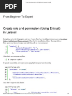 Download Create Role and Permission Using Entrust in Laravel _ Imron02 by Yrvin Escorihuela SN269370798 doc pdf