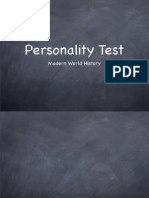 Personality Test