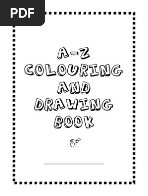 Download A Z Alphabet Colouring Book Languages Language Arts Discipline