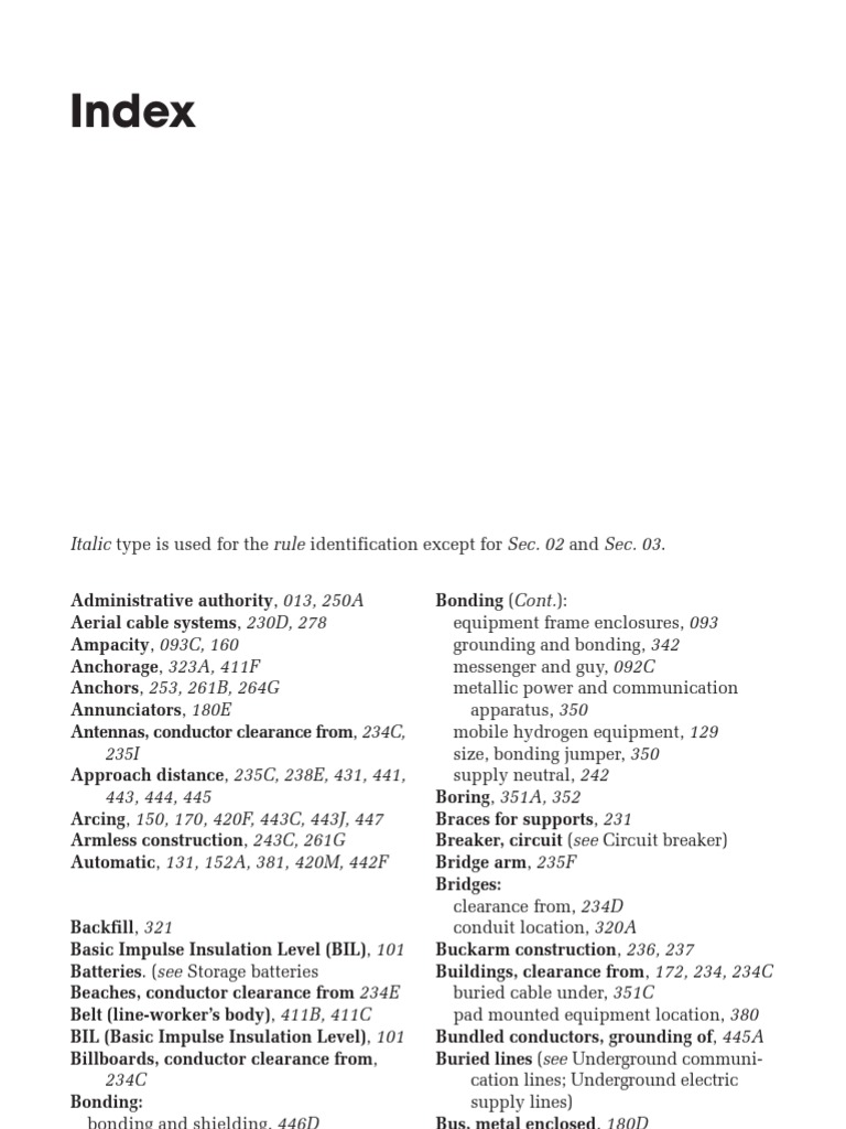 National Electrical Safety Code PDF Insulator (Electricity