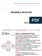 Material Selection
