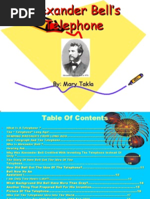 Alexander Bell’s Telephone.ppt