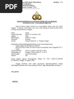 Download Contoh Surat Tanda Penerima Laporan Kehilangan Barang model c-1 by puput1984 SN26937889 doc pdf