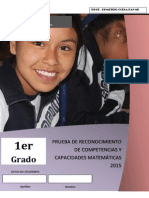 Propuesta de Examen de Matematica 1º UGEL 03 Ccesa007