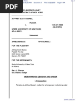 Barea v. State University of New York at Albany - Document No. 5