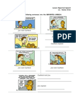 Garfield 2 Reported Speech