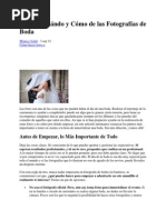 El Que,El Cuando y El Como de Una Boda