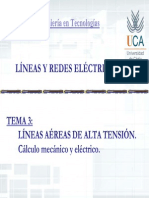 Tema 3. Líneas Aéreas de Alta Tensión. FINAL