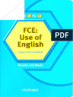 First Certificate of English Use of English Upper Intermediate - Bourke and Maris - Oxford University Press