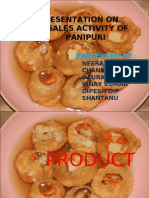 Presentation On Panipuri