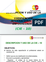 Capacitacion Cie 10 2012