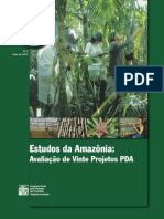 Estudos da Amazônia:Avaliação de Vinte Projetos PDA 
