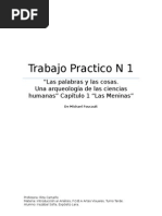Las palabras y las cosas.                                       Una arqueología de las ciencias humanas, Las Meninas